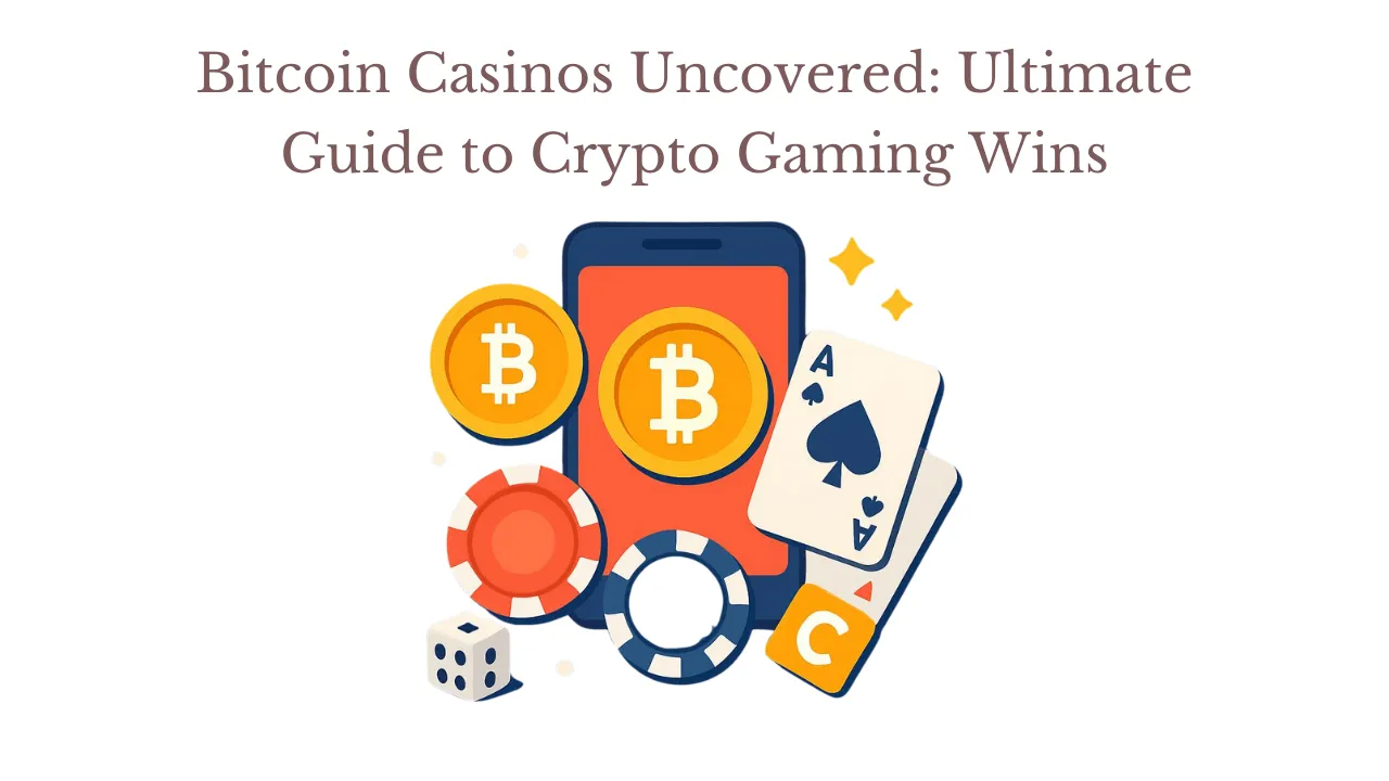 Bitcoin Casinos Uncovered Ultimate Guide to Crypto Gaming Wins