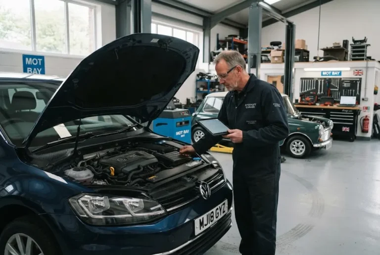 Auto inspection services checking vehicle health and safety