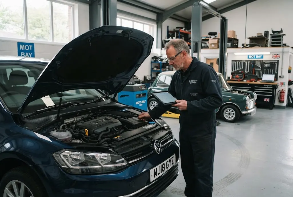 Auto inspection services checking vehicle health and safety