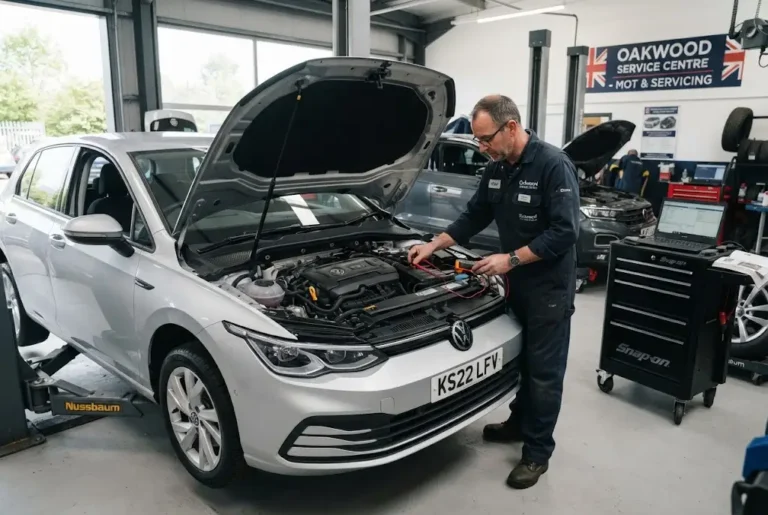 Vehicle maintenance and preventive car care by a professional mechanic