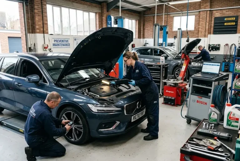 Vehicle maintenance and preventive car care at a professional UK garage